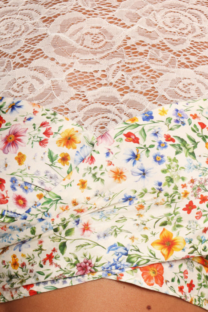 Dara Top - Garden Floral