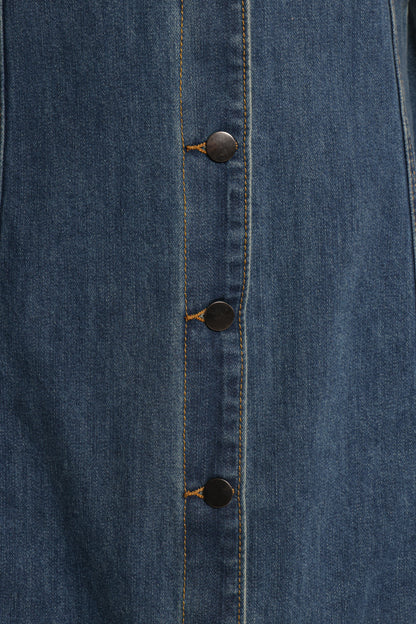 Dawson Mini Dress - Indigo Denim