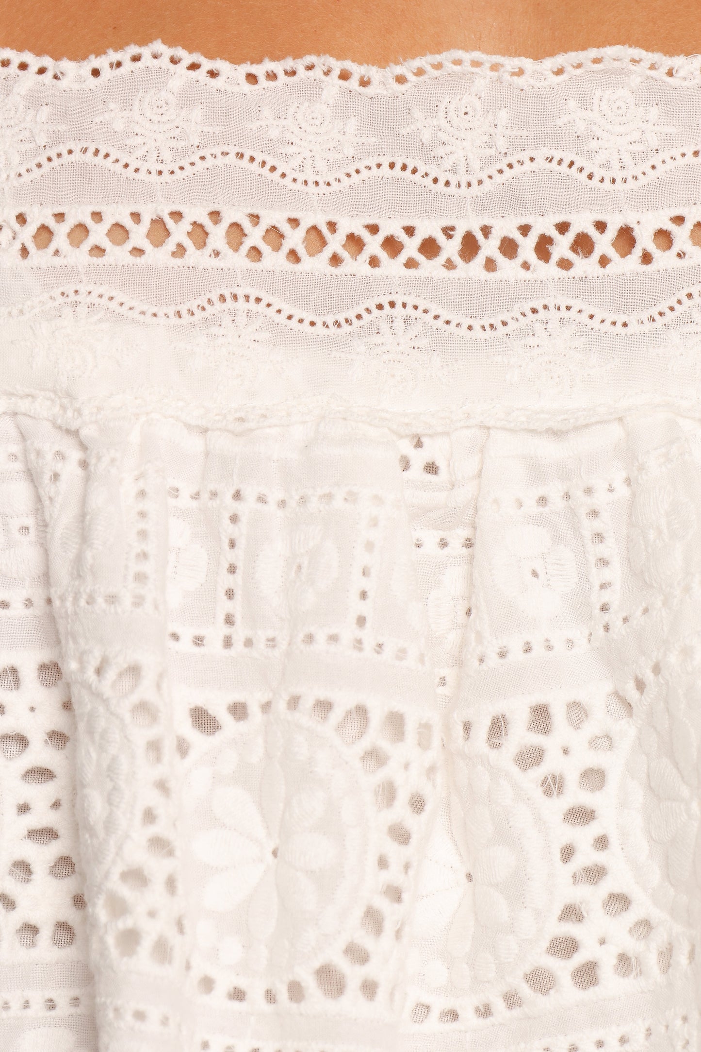Destina Lace Top - Off White