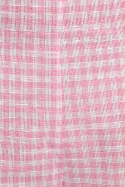 Devlin Cotton Pant - Pink Gingham
