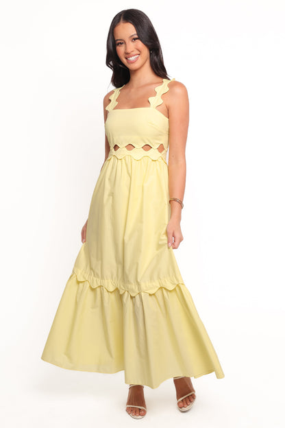 Dixie Maxi Dress - Yellow