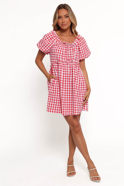 Dorothea Mini Dress - Red