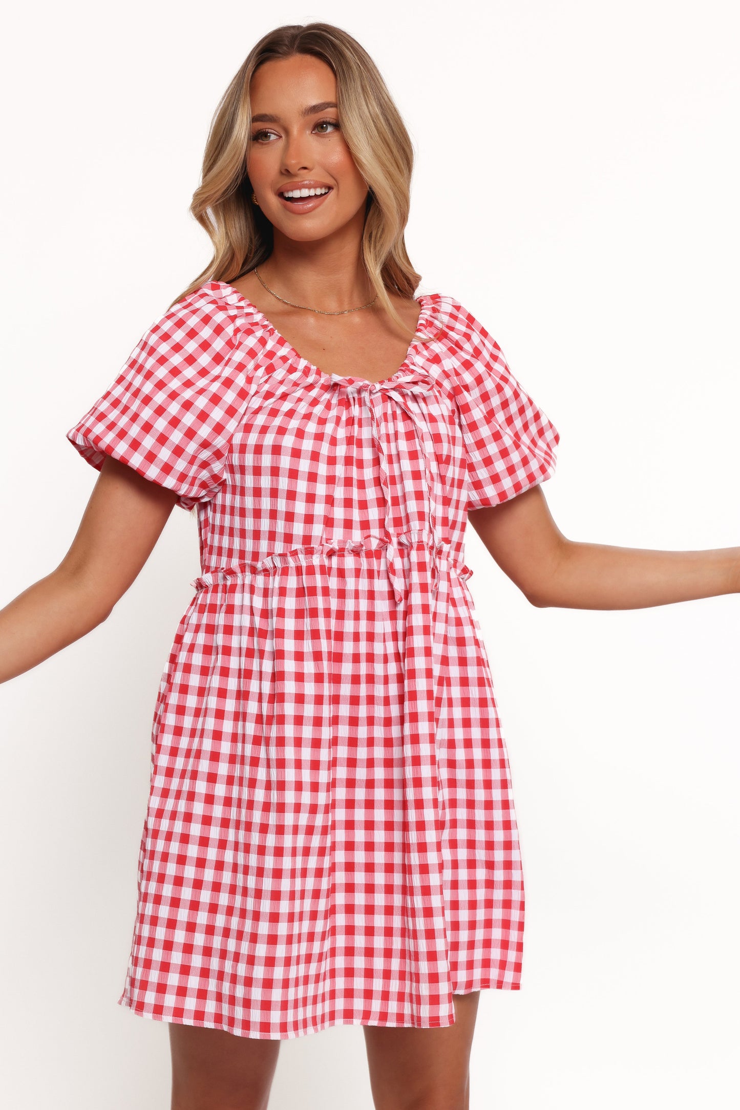 Dorothea Mini Dress - Red