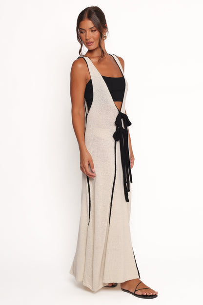 Draco Midi Dress - Cream