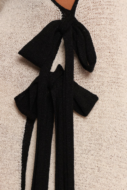 Draco Midi Dress - Cream