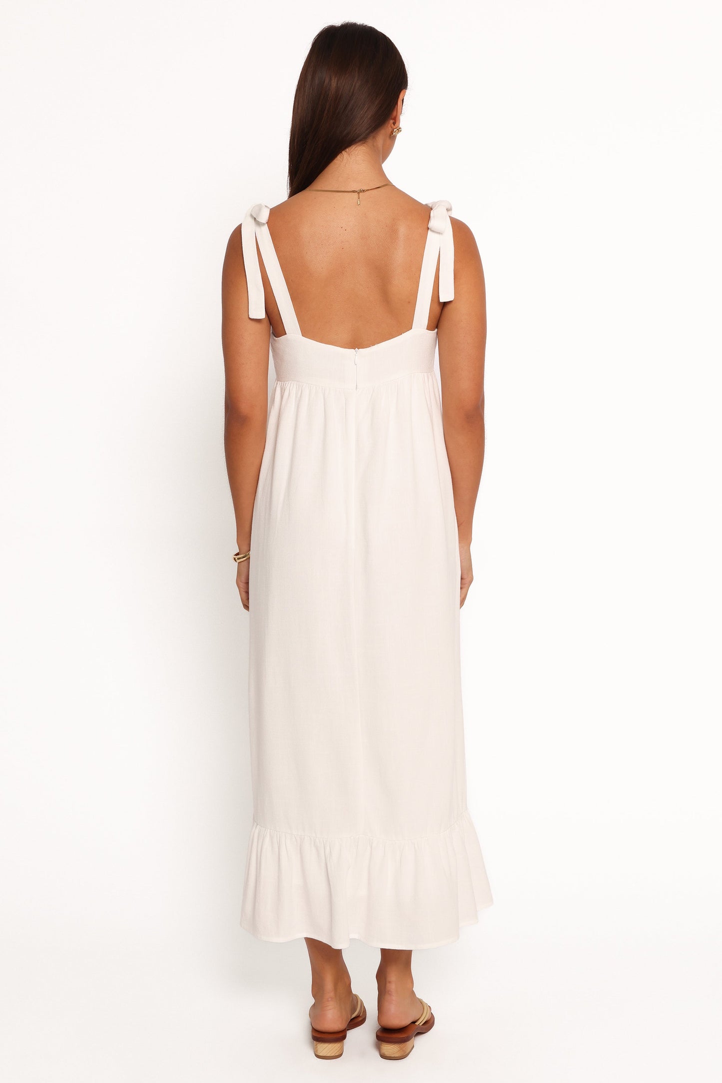 Edison Midi Dress - White