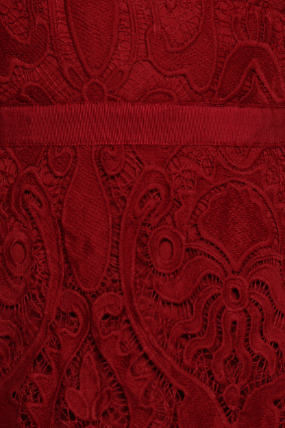 Elijah Maxi Dress - Red