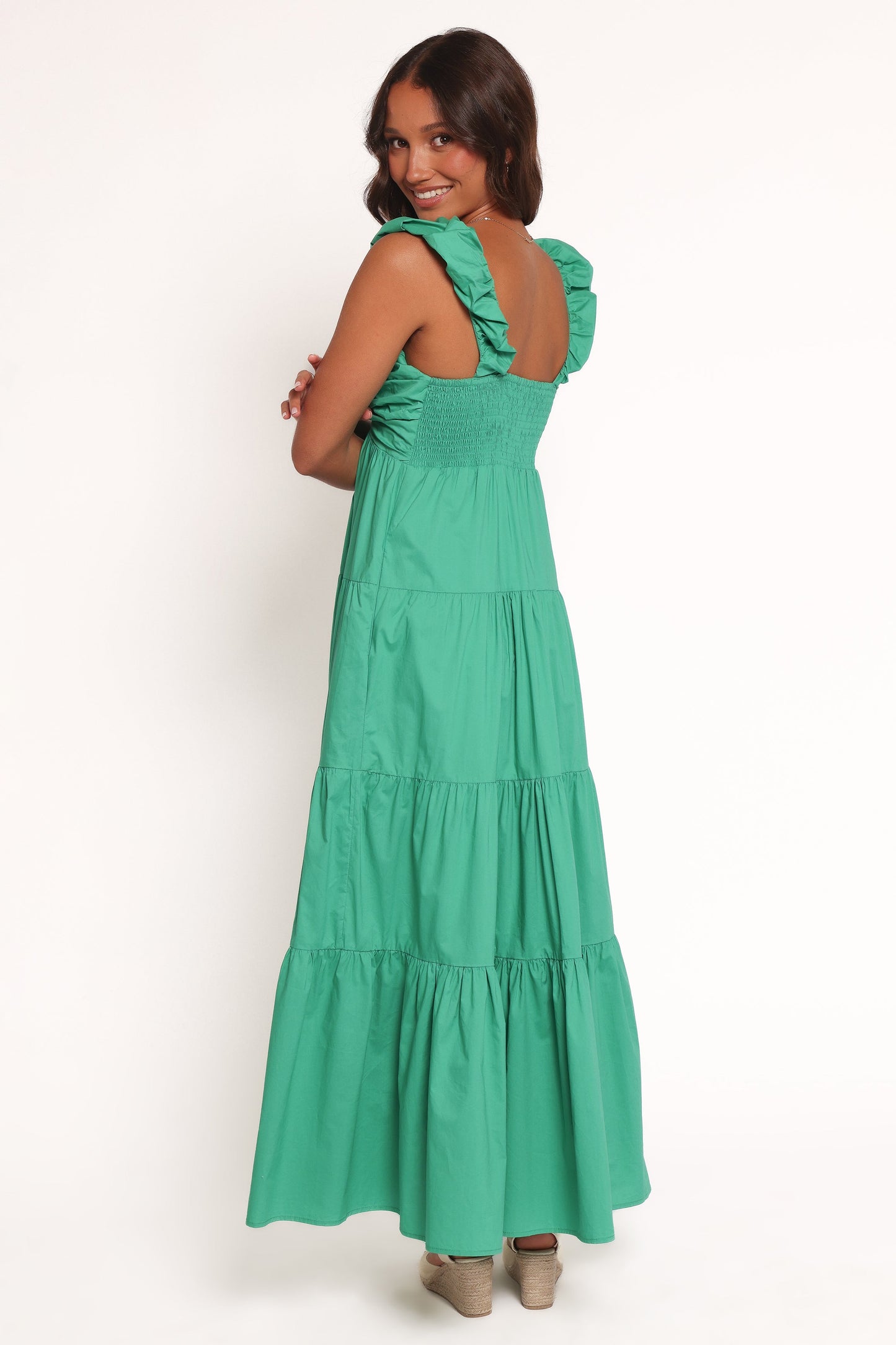 Elina Maxi Dress - Green