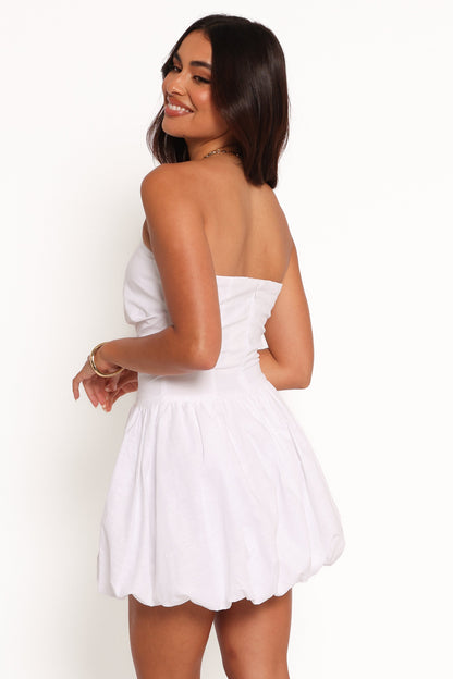 Ella Mini Dress - White