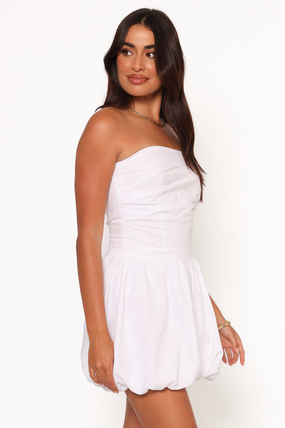 Ella Mini Dress - White