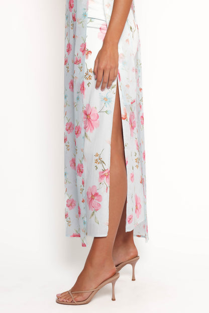 Eloisa Maxi Dress - Blue Floral