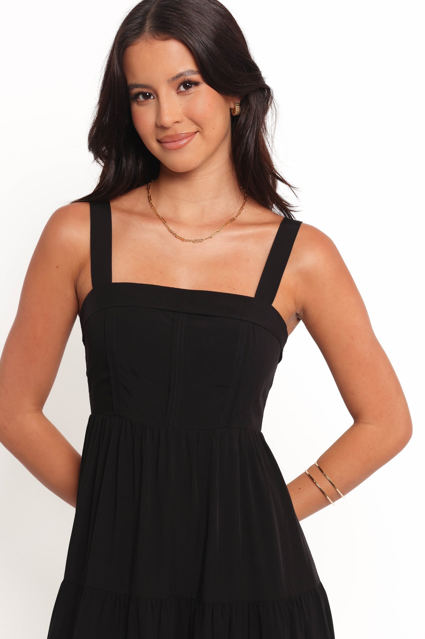 Elvia Maxi Dress - Black