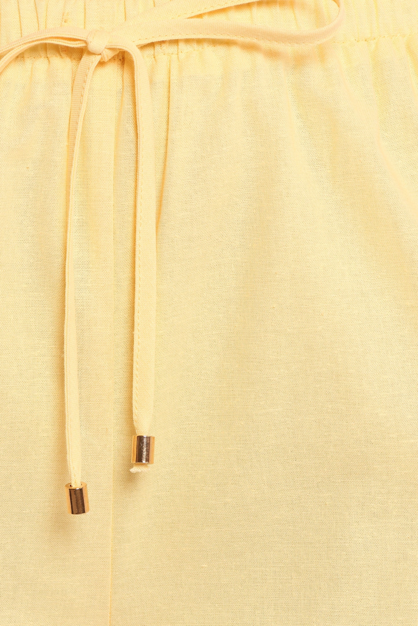 Ember Cotton Pants - Butter Yellow