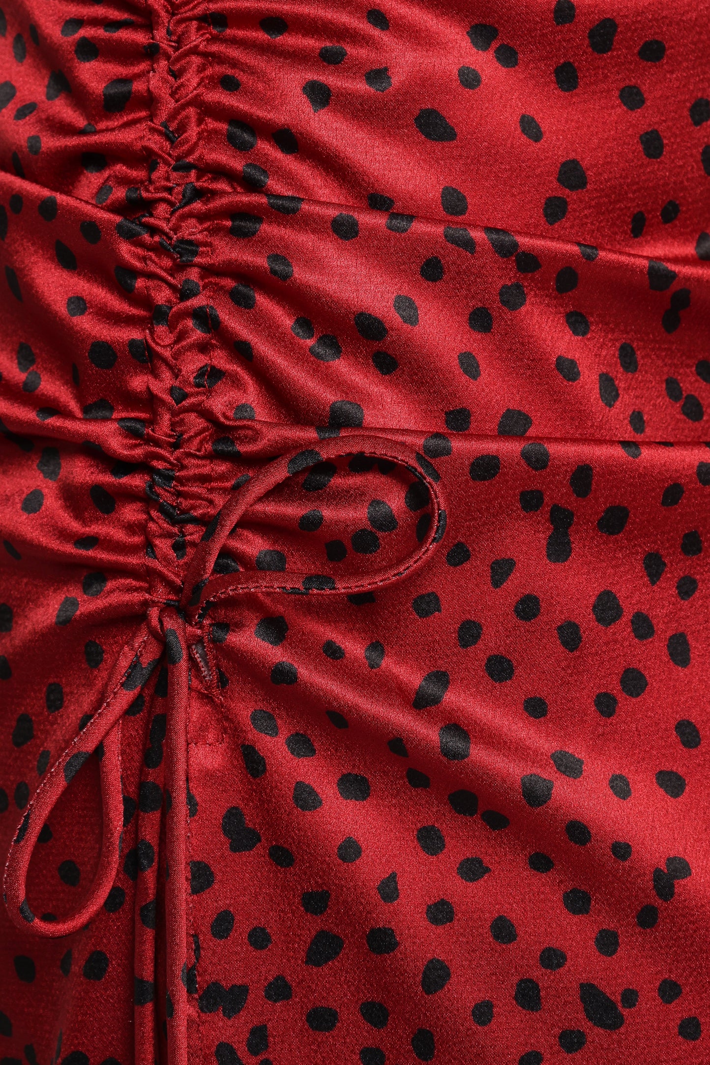 Enid Midi Dress - Red