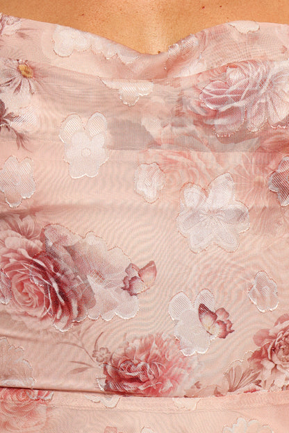 Esmeralda Maxi Dress - Rose Print