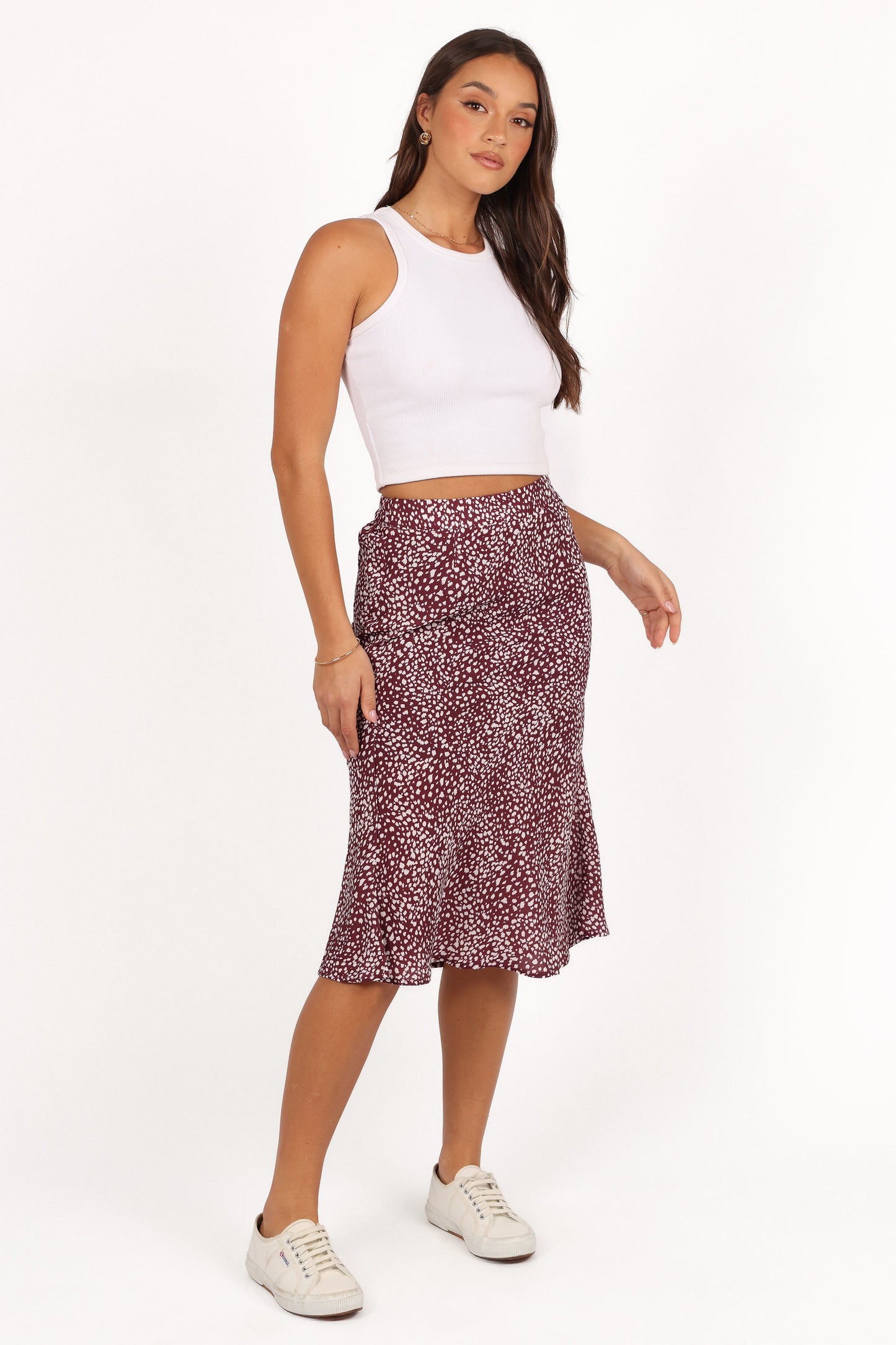 Falco Skirt - Burgundy