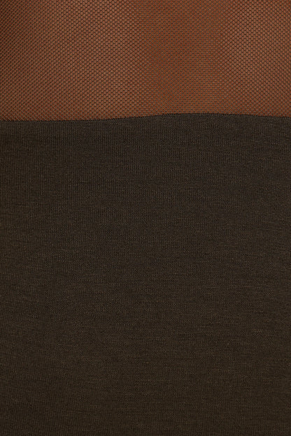 Farrow Long Sleeve Midi Dress - Olive