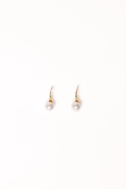 Finley Earrings - Gold/Pearl