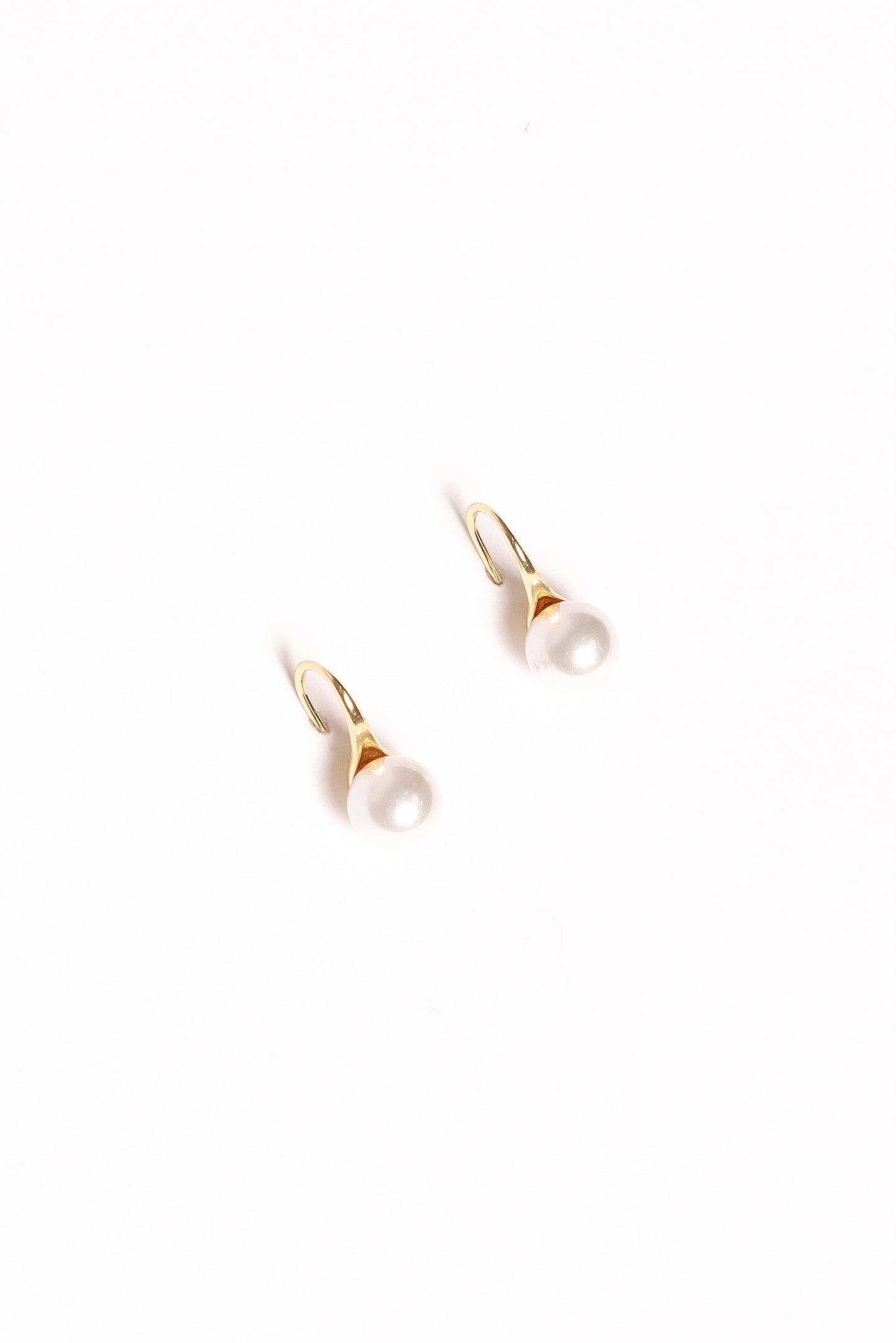 Finley Earrings - Gold/Pearl