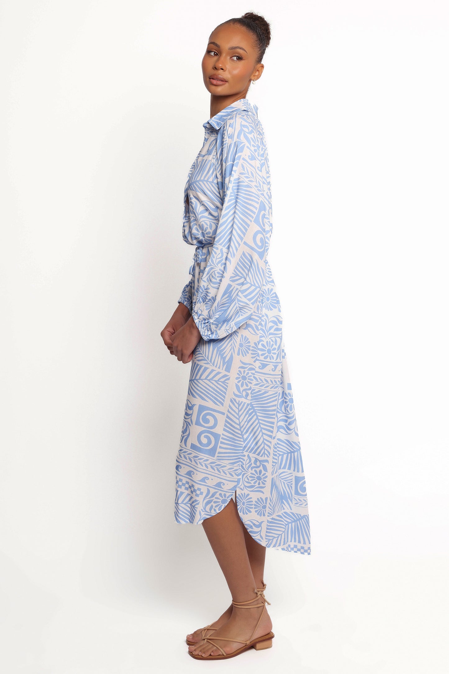 Foster Midi Dress - Malia Print