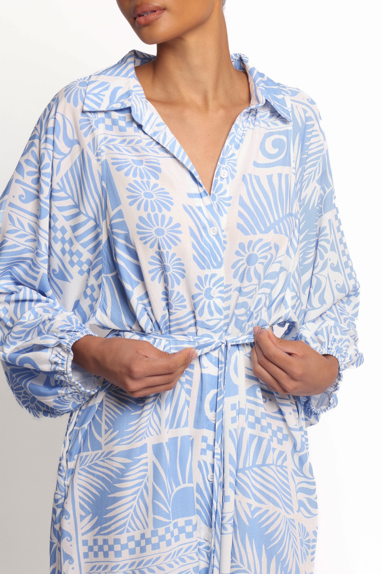 Foster Midi Dress - Malia Print