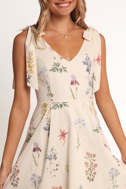 Galadriel Midi Dress - Cream