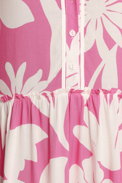 Galatea Mini Dress - Nola Print