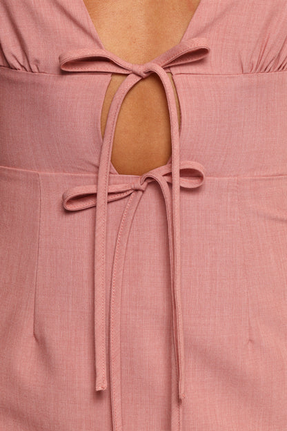 Geraldine Mini Dress - Pink