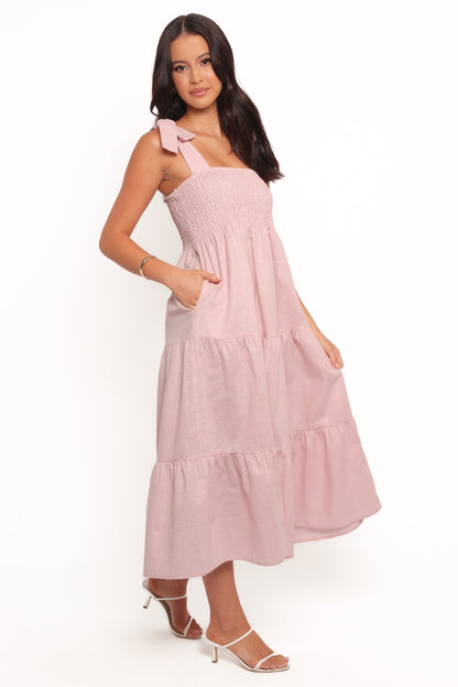 Giorgi Midi Dress - Pink