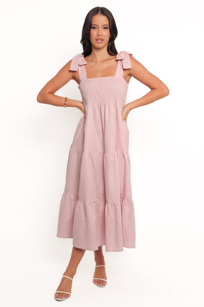 Giorgi Midi Dress - Pink
