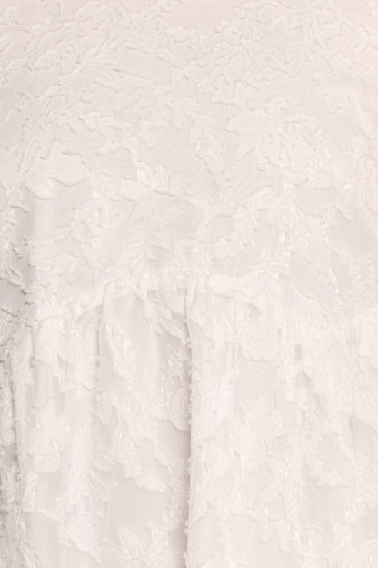 Giselle Mini Dress - White Floral