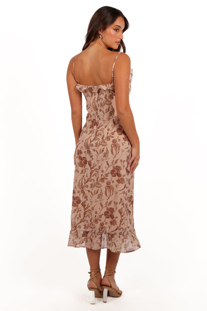 Grace Midi Dress - Wild Orchid