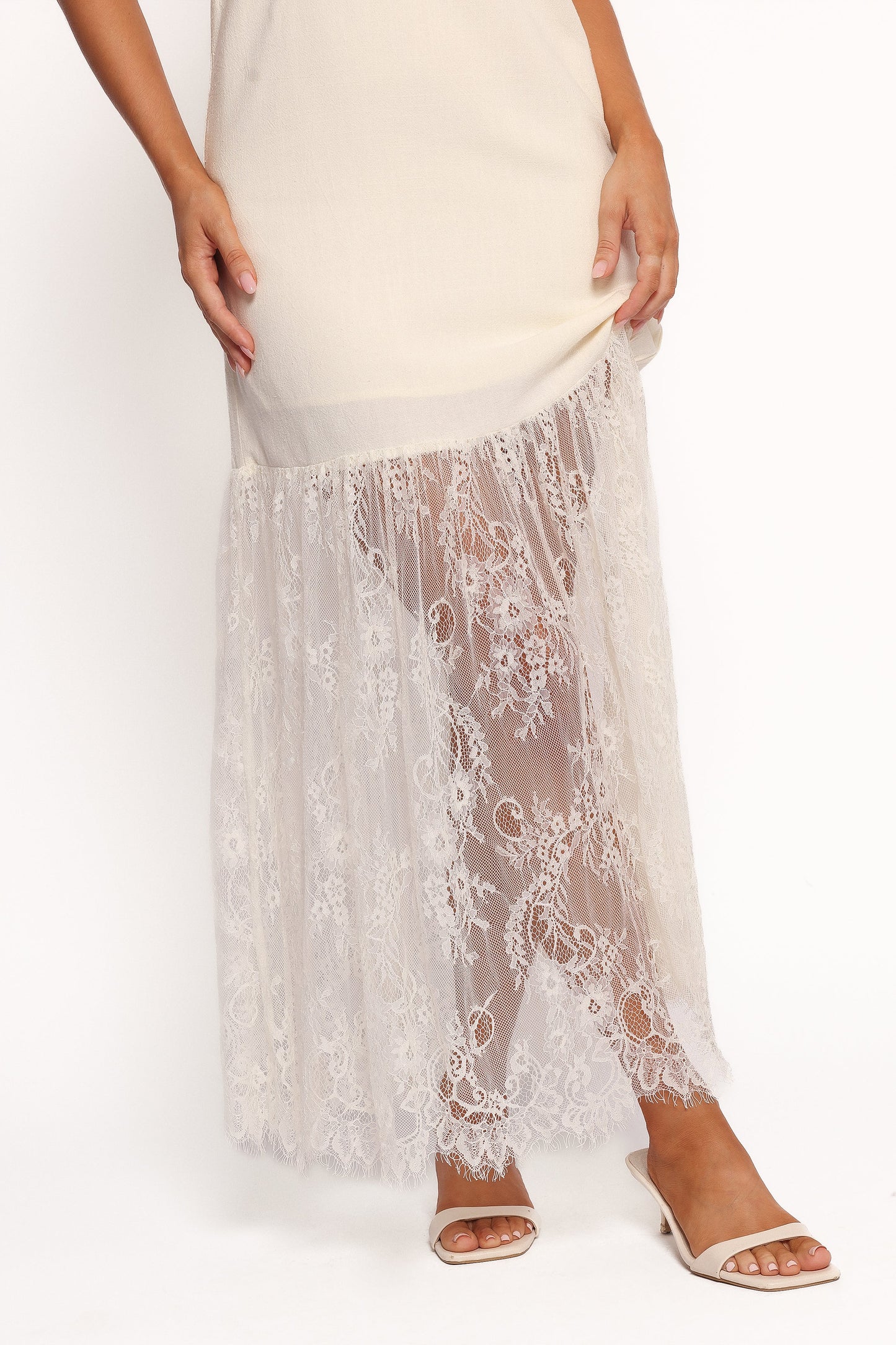 Grant Midi Dress - Cream