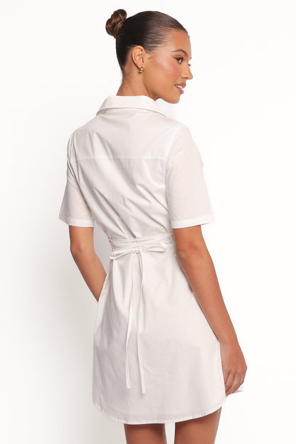 Henderson Mini Dress - White
