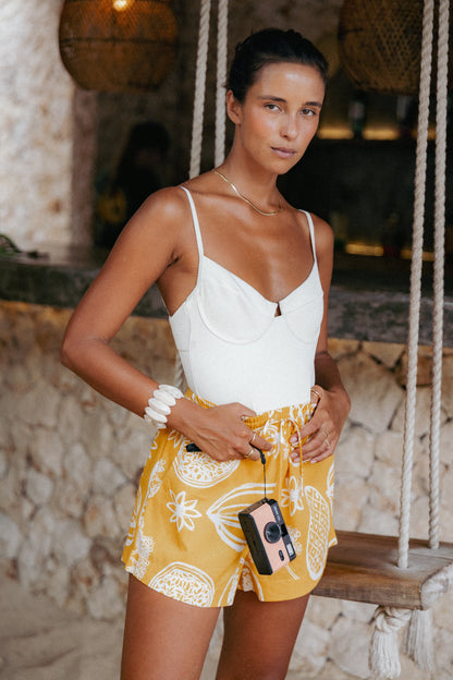 Honey Shorts - Yellow