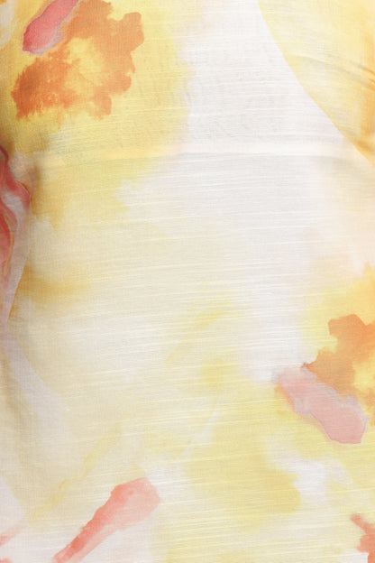 Hydra Maxi Dress - Yellow Floral
