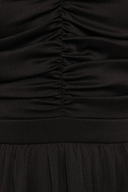 Inca Midi Dress - Black