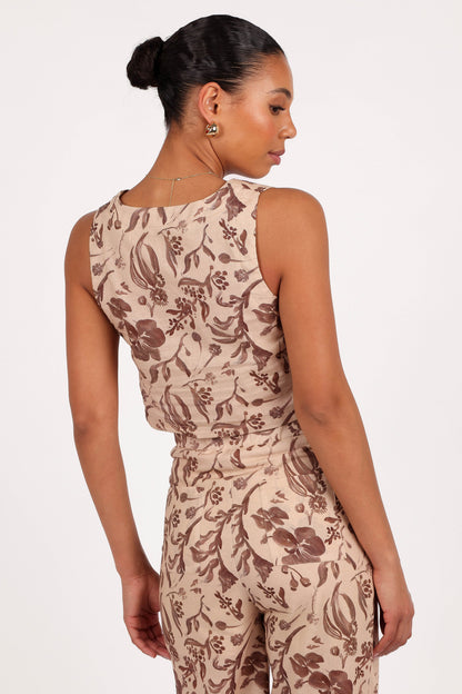 Irina Top - Wild Orchid