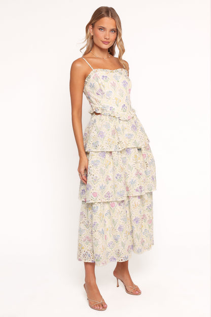 Iveta Midi Dress - Multi Floral