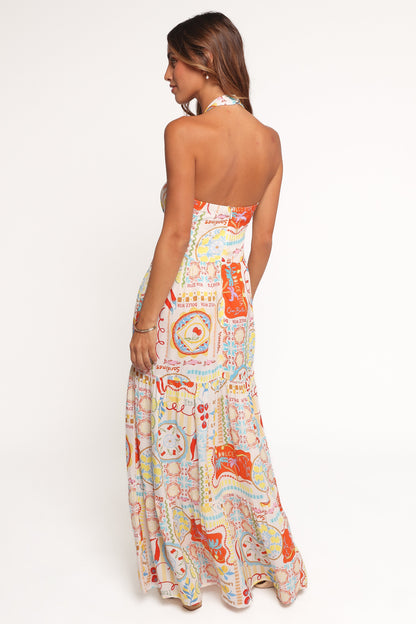 Jelena Maxi Dress - Aelia Print