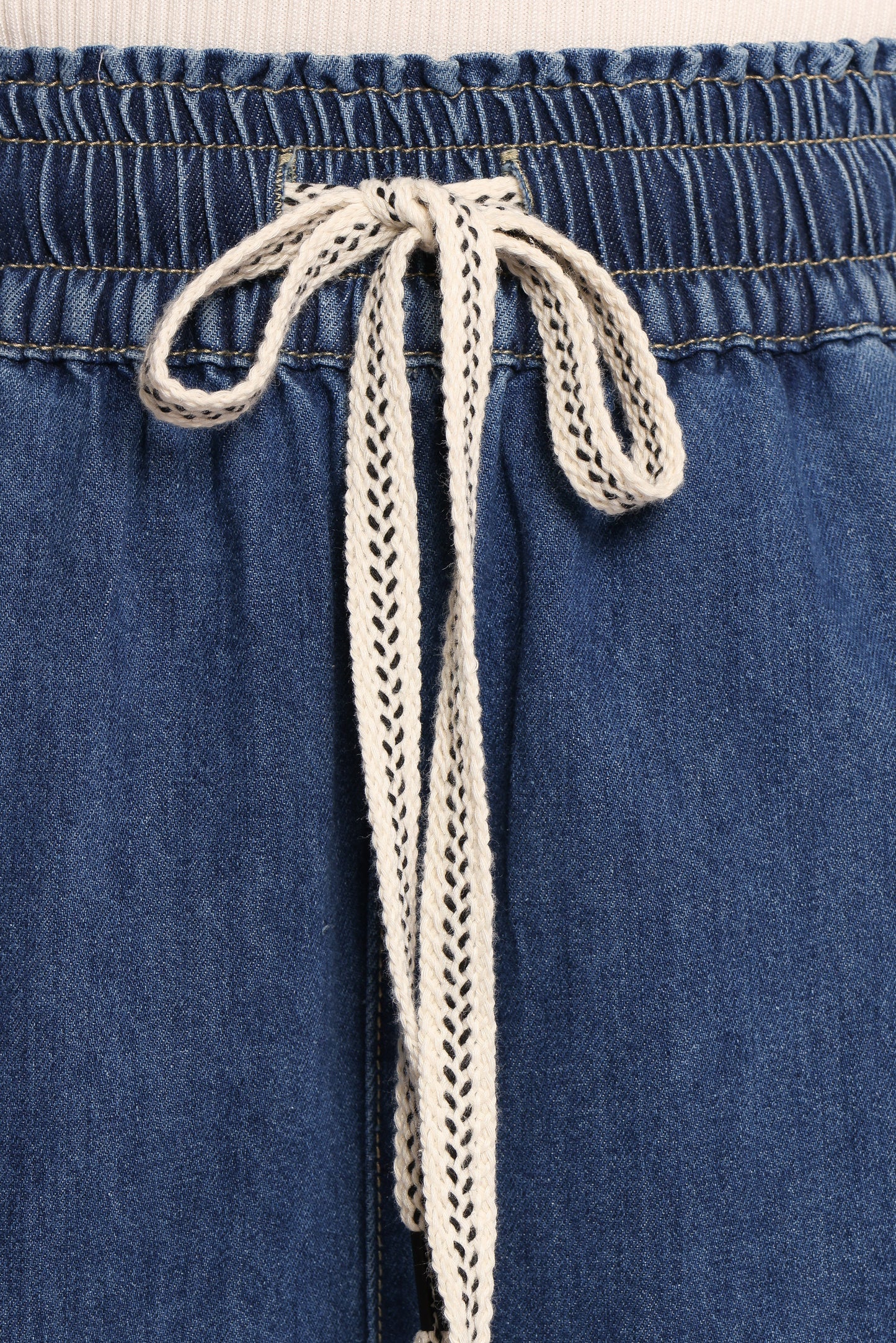 Jenni Wide Leg Pant - Denim