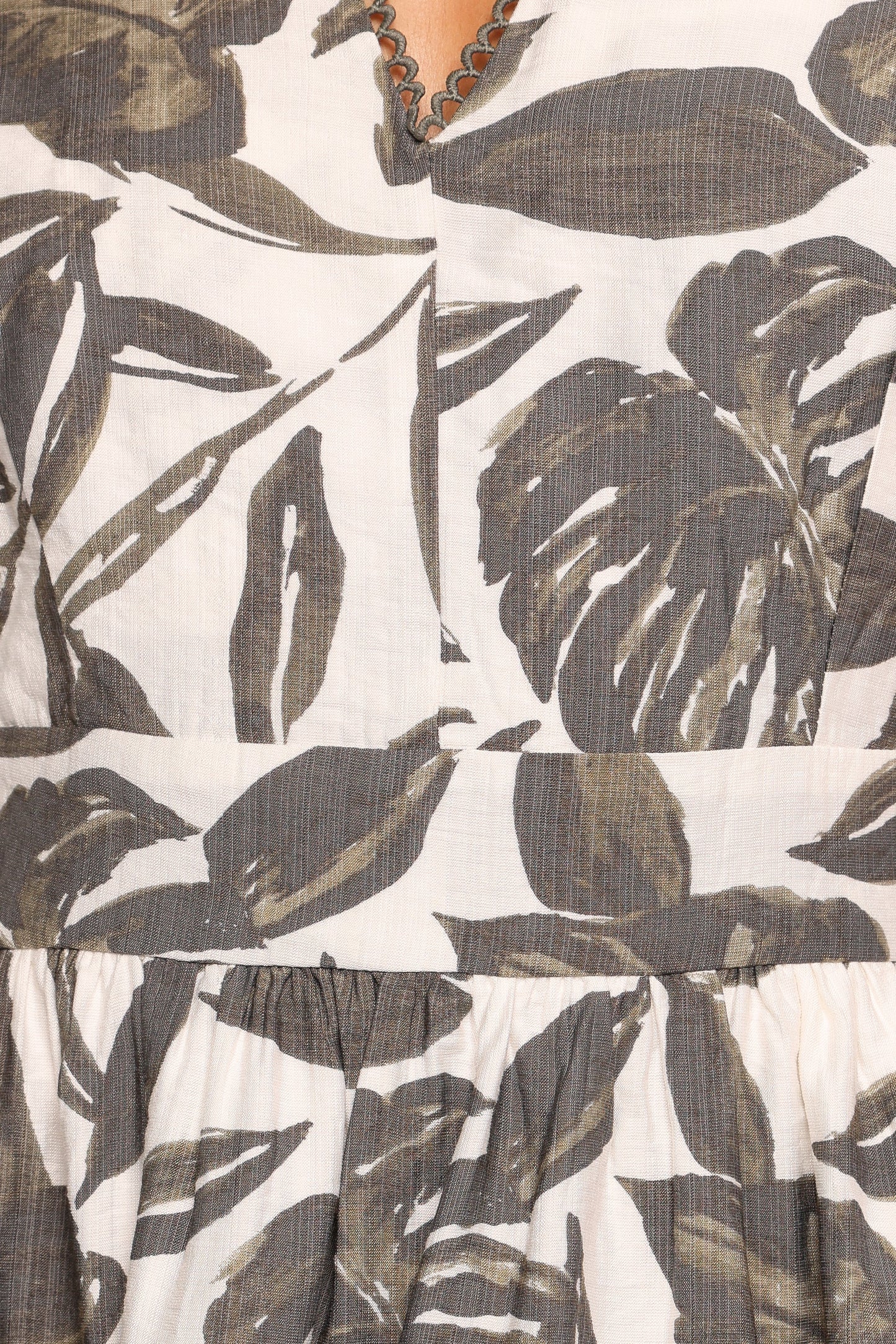 Johnson Mini Dress - Vineyard Green