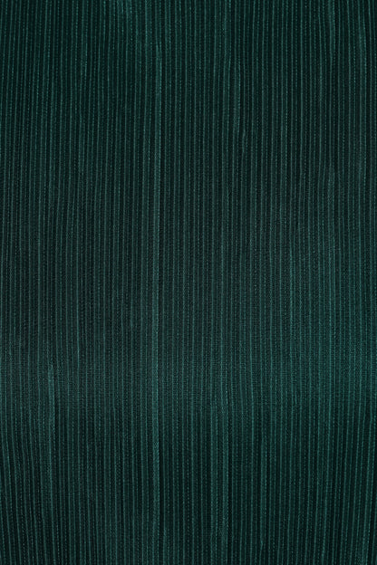 Joy Plisse Mini Dress - Dark Jade