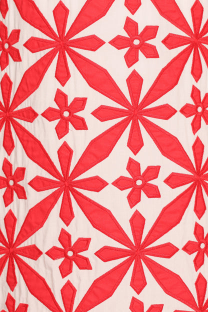 Kaelia Mini Dress - Red