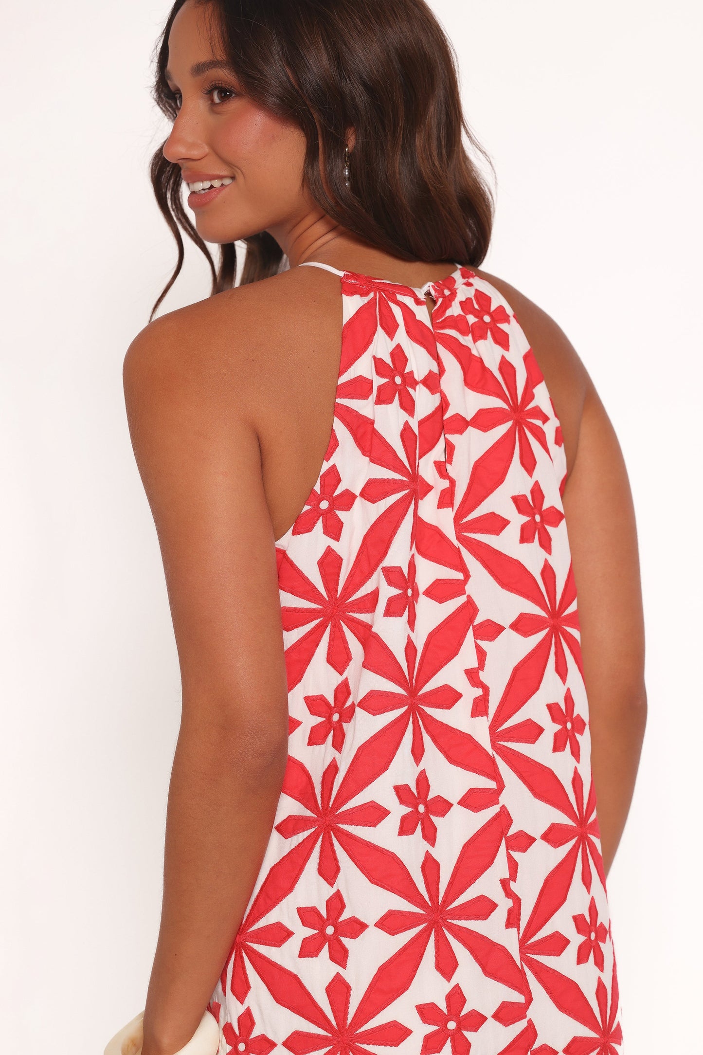 Kaelia Mini Dress - Red