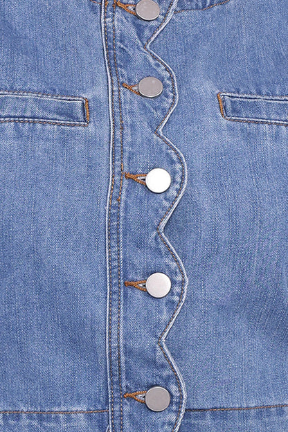 Karish Skirt Set - Medium Denim