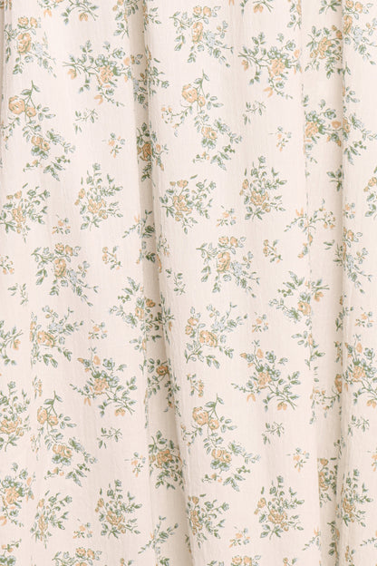 Kayt Strapless Dress - Floral