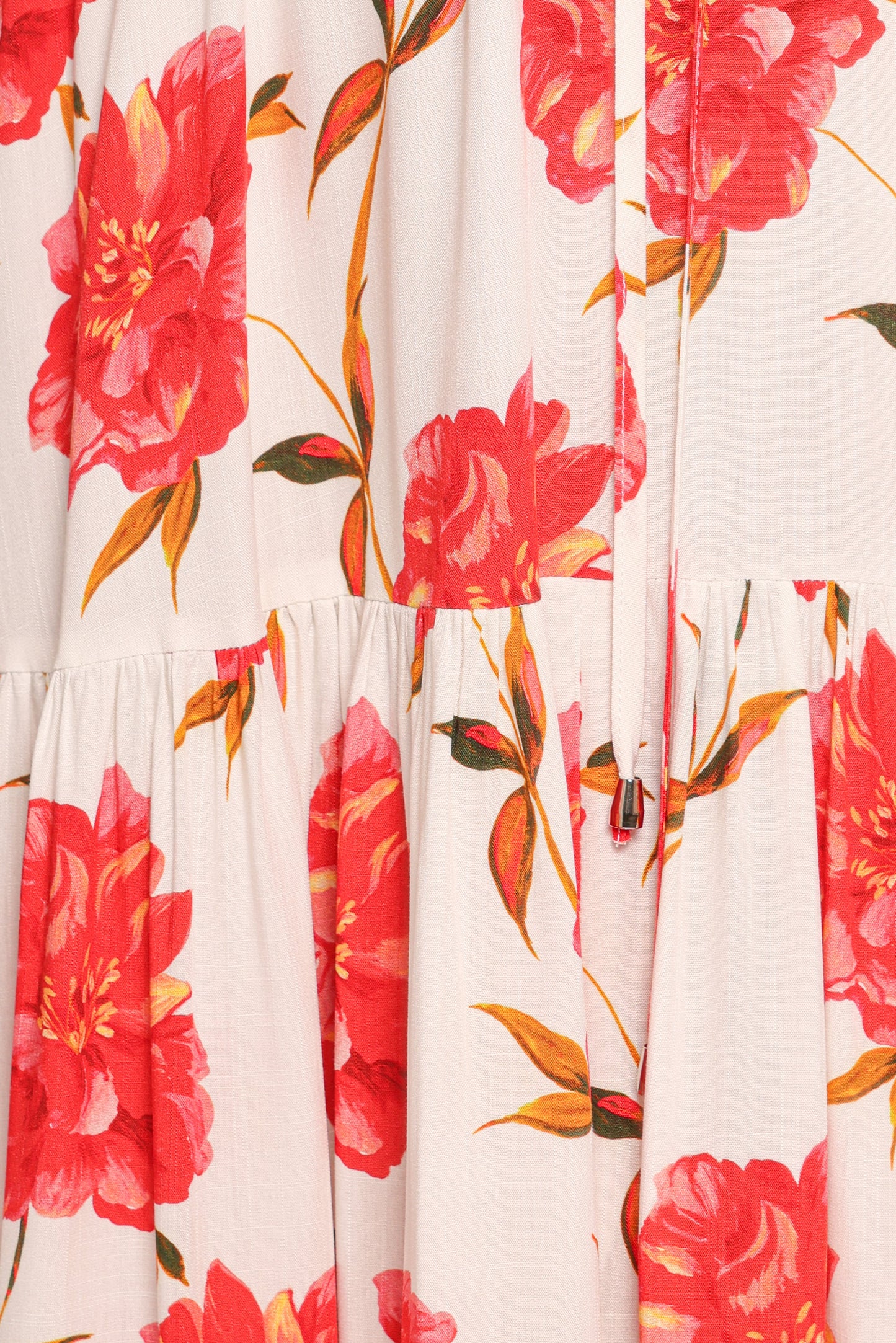 Kelda Dress - Red Floral