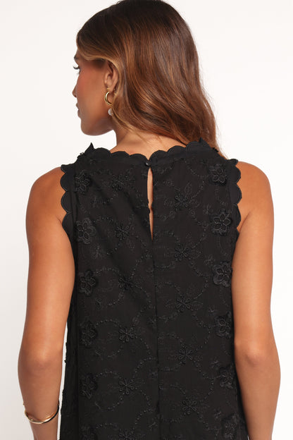 Keller Mini Dress - Black