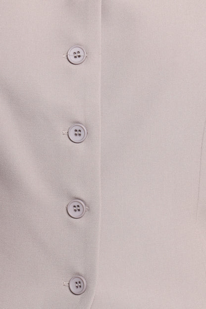 Kernie Vest Top - Light Grey